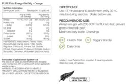 Fluid Energy Gel Orange -Camelbak Shop 0019522 fluid energy gel orange