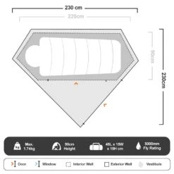Atom Hiking Tent -Camelbak Shop 1201435