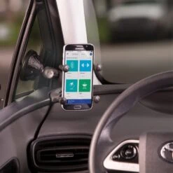 RAM MOUNTS X−Grip Phone Mount With Twist−Lock Low Profile Suction Base -Camelbak Shop 1207815 twist suction cup mount phone cradle