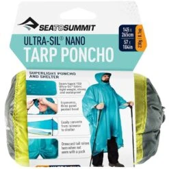 Sea To Summit Ultra Sil Nano Tarp Poncho -Camelbak Shop 1250845 ultra sil nano tarp poncho blue