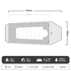 Roman Cradle 1P Hiking Tent 35 Roman Cradle 1P Hiking Tent -Camelbak Shop 1265729