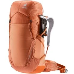 Deuter Aircontact Ultra 45 + 5 SL Backpack -Camelbak Shop 1267030 aircontact ultra 45 plus 5 sl backpack sienna paprika