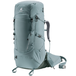 Deuter Aircontact Core 65 + 10 SL Backpack -Camelbak Shop 1267355 aircontact core 65 plus 10 sl backpack shale ivy