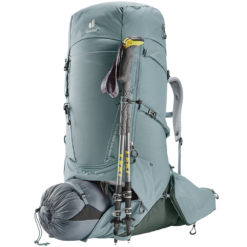 Deuter Aircontact Core 65 + 10 SL Backpack -Camelbak Shop 1267363 aircontact core 65 plus 10 sl backpack shale ivy