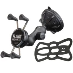 RAM MOUNTS X−Grip Phone Mount With Twist−Lock Low Profile Suction Base -Camelbak Shop 1269430 x grip phone mount with twist lock low profile suction base