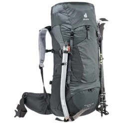 Deuter Aircontact Lite 50 + 10 Backpack -Camelbak Shop 1272742 aircontact lite 50 10 backpack graphite black