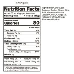 Skratch Labs Hydration Drink Mix 440g Orange 20 Serve -Camelbak Shop 1275578 skr sport hydration drink mix 400g resealable pouch oranges