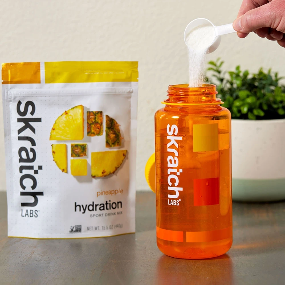 Skratch Labs Hydration Drink Mix 440g Pineapple 20 Serve 7 Skratch Labs Hydration Drink Mix 440g Pineapple 20 Serve - Image 5