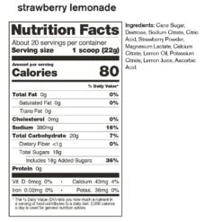 Skratch Labs Hydration Drink Mix 440g Strawberry Lemonade 20 Serve 9 Skratch Labs Hydration Drink Mix 440g Strawberry Lemonade 20 Serve -Camelbak Shop 1275741 hydration drink mix 440g lemonade strawberry