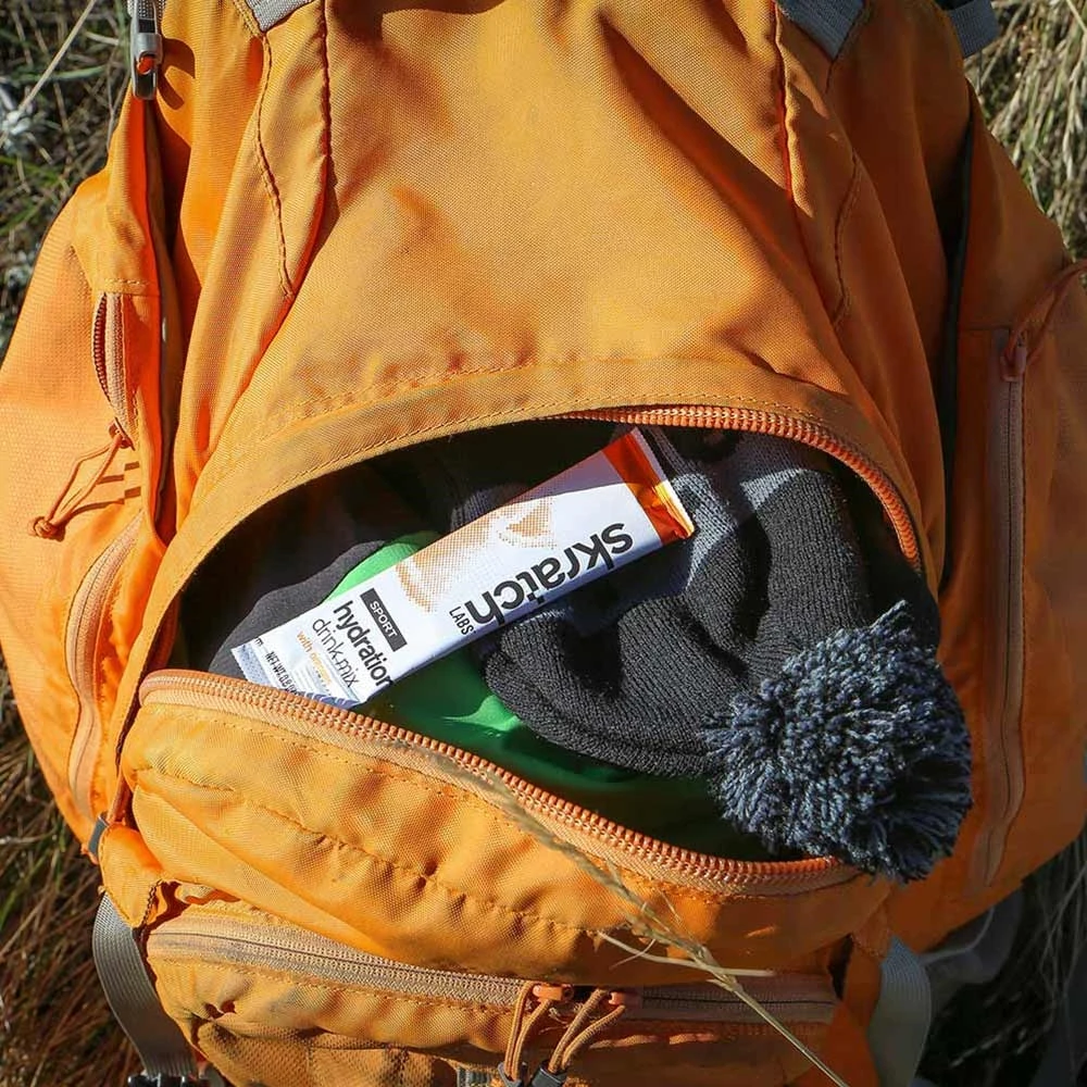 Skratch Labs Hydration Drink Mix 22g Orange Single Serve 4 Skratch Labs Hydration Drink Mix 22g Orange Single Serve - Image 2