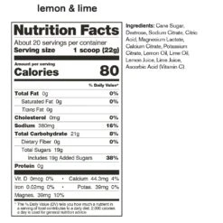 Skratch Labs Hydration Drink Mix 22g Lemon & Lime Single Serve -Camelbak Shop 1275821 hydration drink mix 22g lemon lime