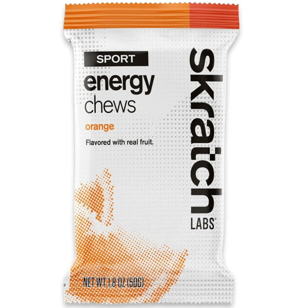 Skratch Labs Energy Chews Sport Fuel 50g Orange 3 Skratch Labs Energy Chews Sport Fuel 50g Orange