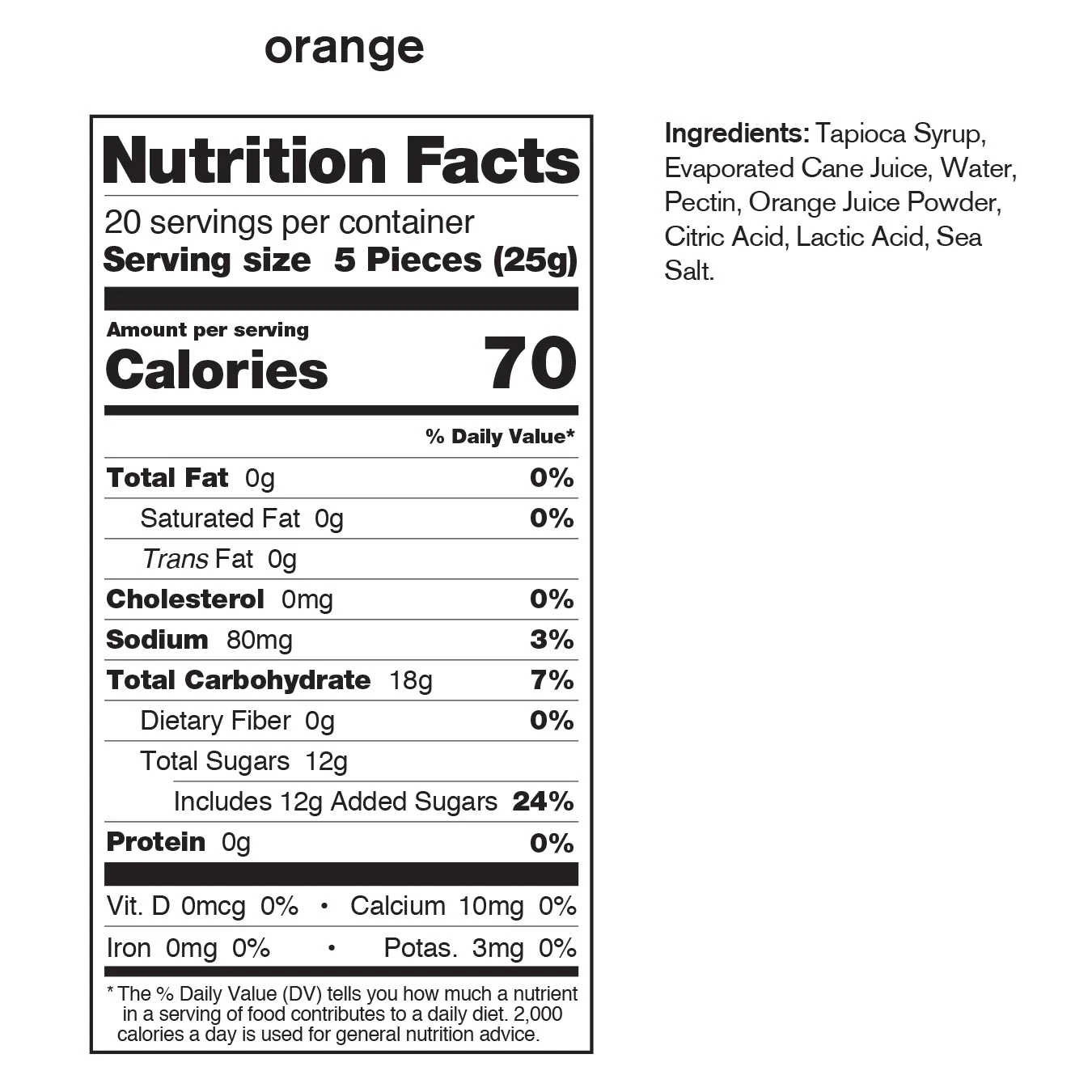 Skratch Labs Energy Chews Sport Fuel 50g Orange 6 Skratch Labs Energy Chews Sport Fuel 50g Orange - Image 4