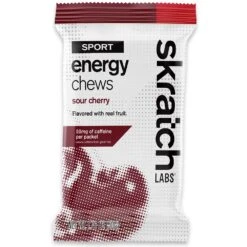 Skratch Labs Energy Chews Sport Fuel 50g Sour Cherry
