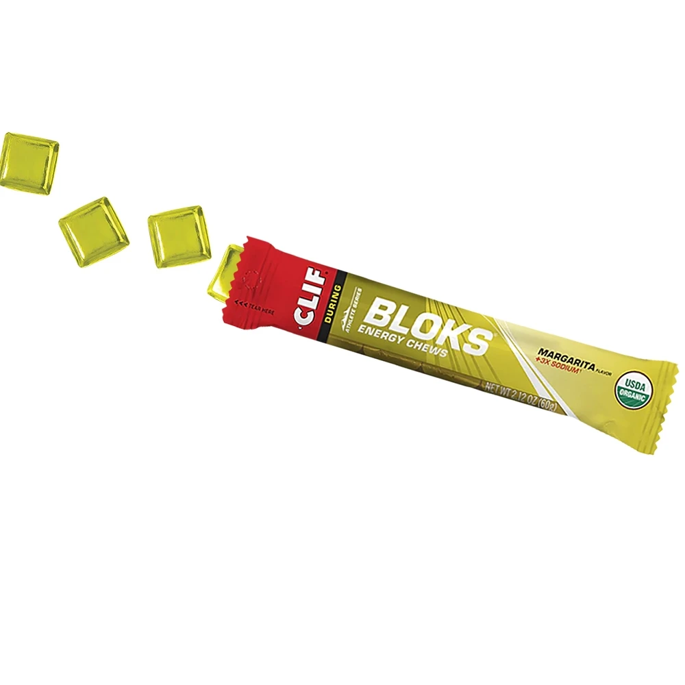 Clif BLOKS Energy Chews 60g Margarita 4 Clif BLOKS Energy Chews 60g Margarita - Image 2