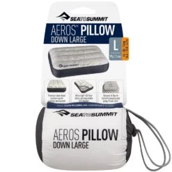 Sea To Summit Aeros Down Pillow Large -Camelbak Shop 1276421 aeros down pillow large grey