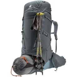 Deuter Aircontact Core 60 + 10 Backpack -Camelbak Shop 1277477 aircontact core 60 plus 10 backpack graphite shale